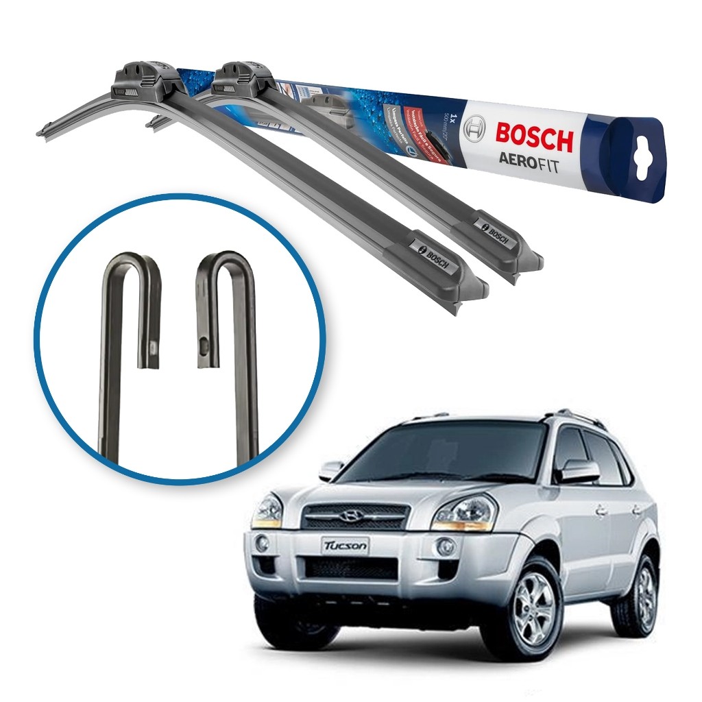 Palheta Limpador Parabrisa Original Bosch Hyundai Tucson 2004 A 2017 em Oferta na Shopee