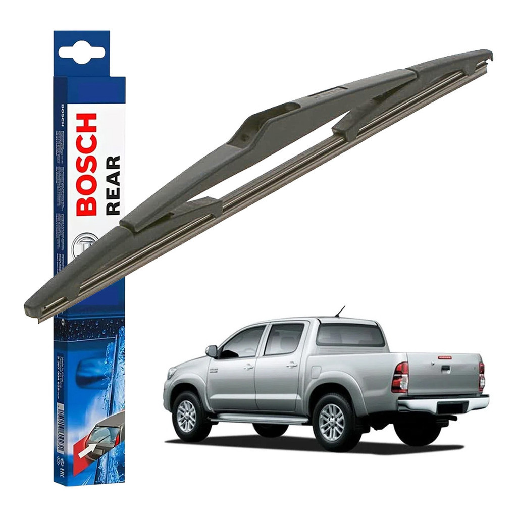 Palheta Traseira Limpador Vidro Vigia REAR Original Bosch Toyota Hilux 2005 A 2015