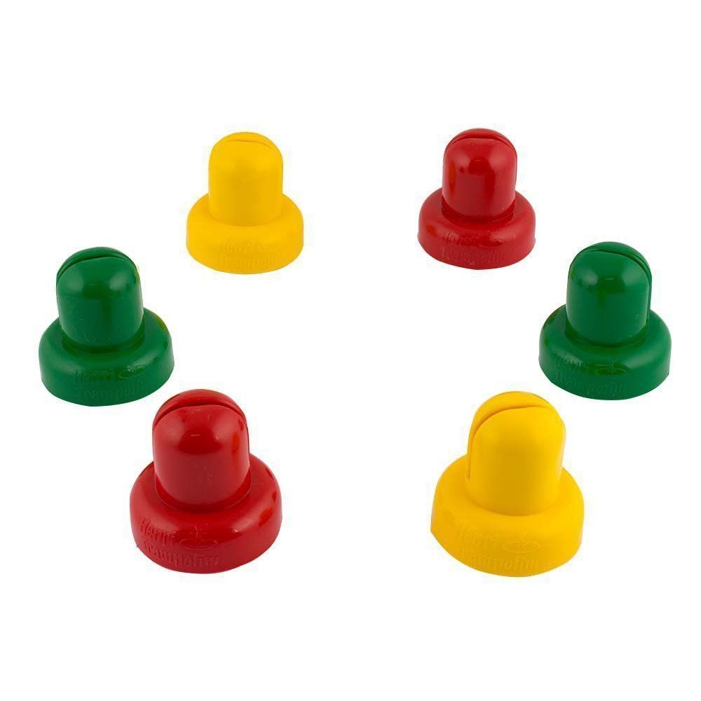 Ponteiras para Haste de Cama Elástica - Kit com 6 unidades em Oferta na Shopee