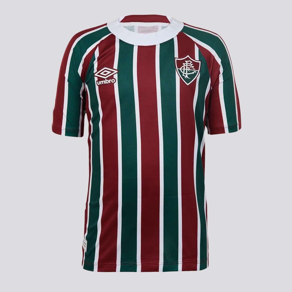 Camisa Umbro Fluminense I 2025 Juvenil em Oferta na Shopee