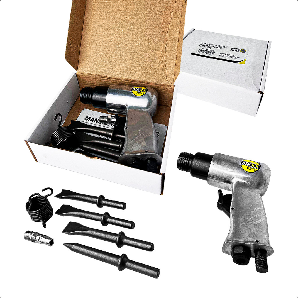 Martelete Pneumatico 4 Pun Enc Redondo Mxt-1510r Maxx Tools em Oferta na Shopee