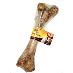 Osso Fêmur Bovino Desidratado Defumado - MY BONE - "Canelão"