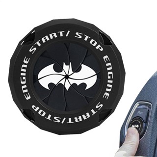 Capa Protetora Para Botão De Partida Com Um Toque , Design De Morcego , Parada , Universal , Pressão , cupionbr em Oferta na Shopee