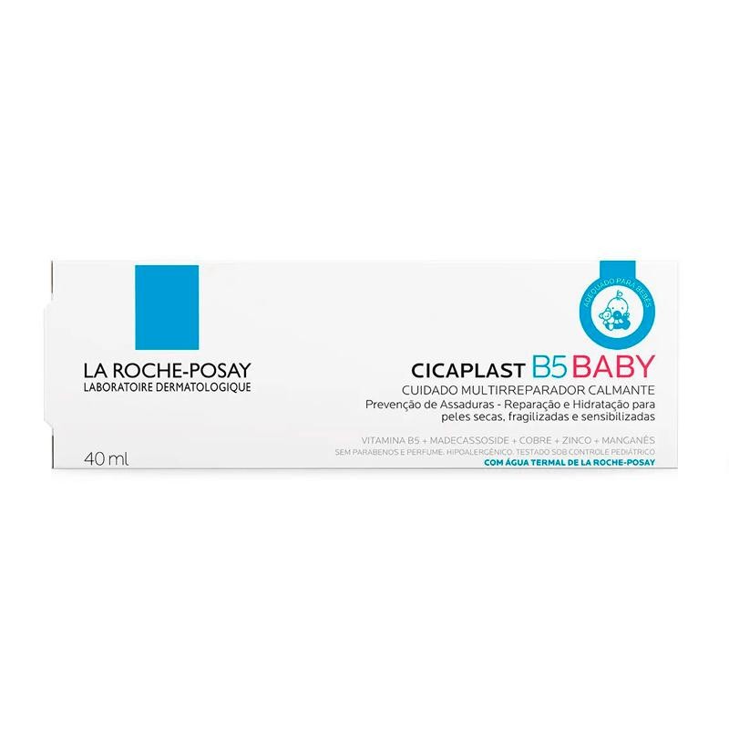 Creme Multirreparador Calmante La Roche-Posay Cicaplast Baume B5 Baby 40ml - Beauty