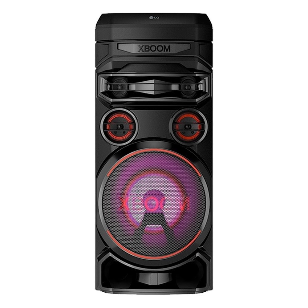 Caixa Amplificada LG XBOOM RNC7 - Bluetooth, USB/FM/LED/KARAOKE, Preto - Audio