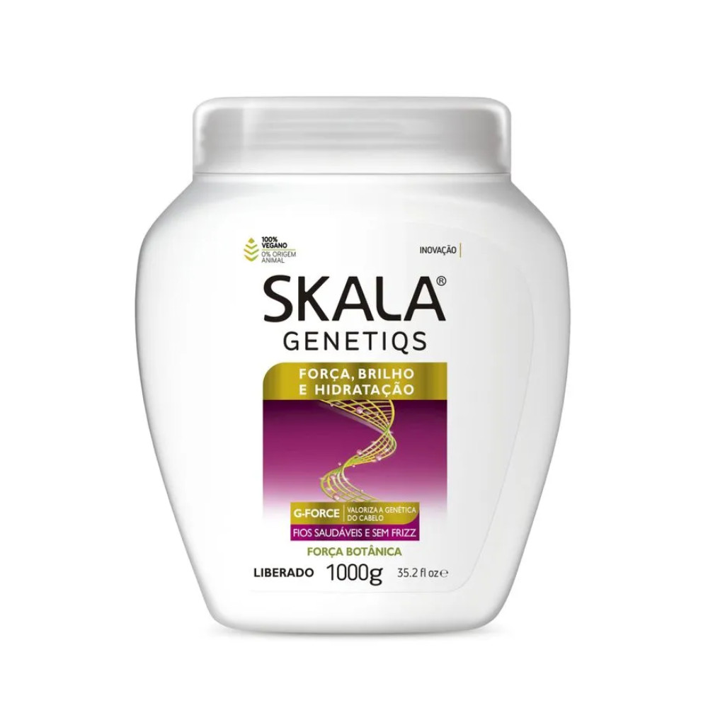 Creme Hidratante Capilar Skala Genetiqs Glicólico 1kg em Oferta na Shopee
