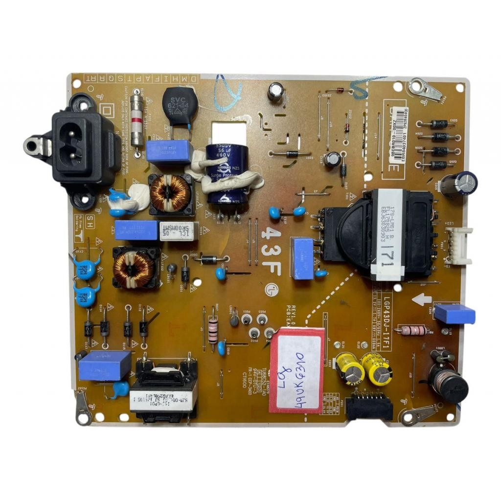 Placa Fonte Tv LG 49uk6310 Eax67486801 (1.0)