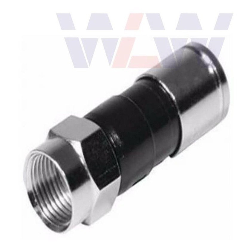kKit com 1000 unidades Conector de Compressão RG59