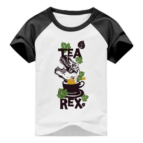 Camiseta Meme Tea Rex - Dinossauro T-rex Chá De Dino