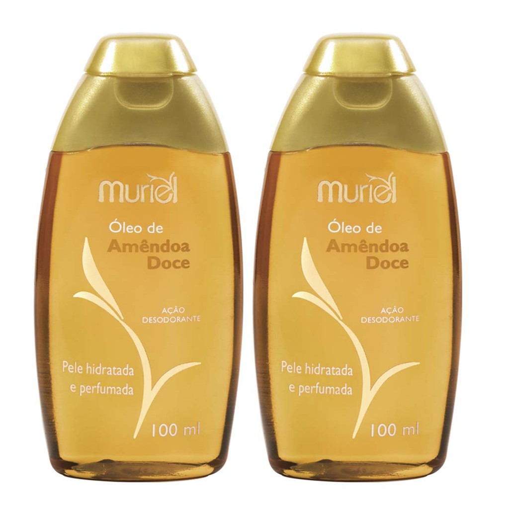 Kit 2 und Óleo Corporal Amêndoa Doce 100ml em Oferta na Shopee