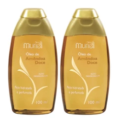 Kit 2 und Óleo Corporal Amêndoa Doce 100ml