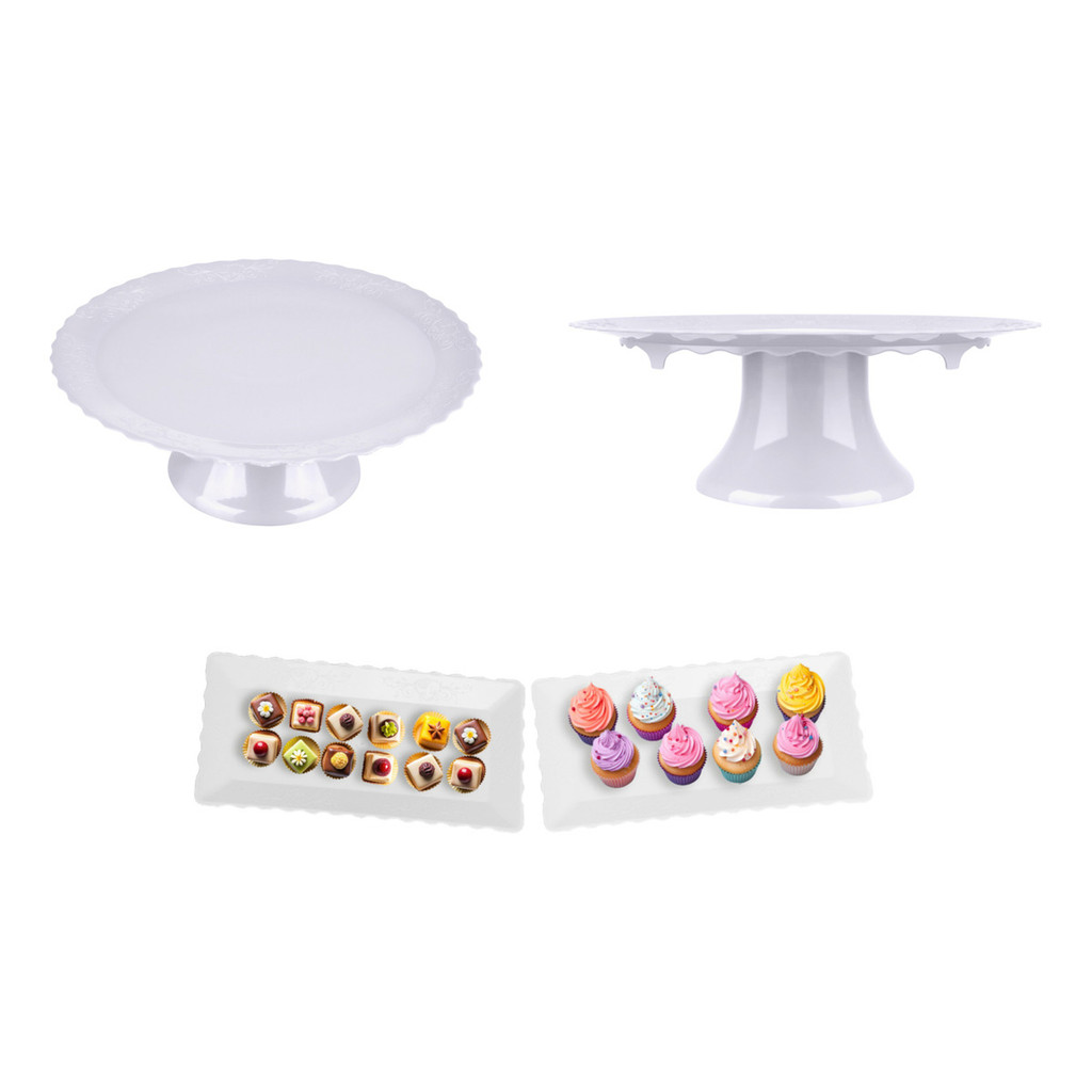 Boleira, Bandeja Kit Perfeito Para Decoração