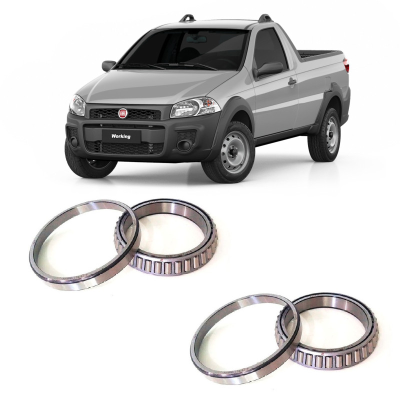 Rolamento Caixa Satélite Fiat Strada 1.3L 1.4L 1.5L 1.6L