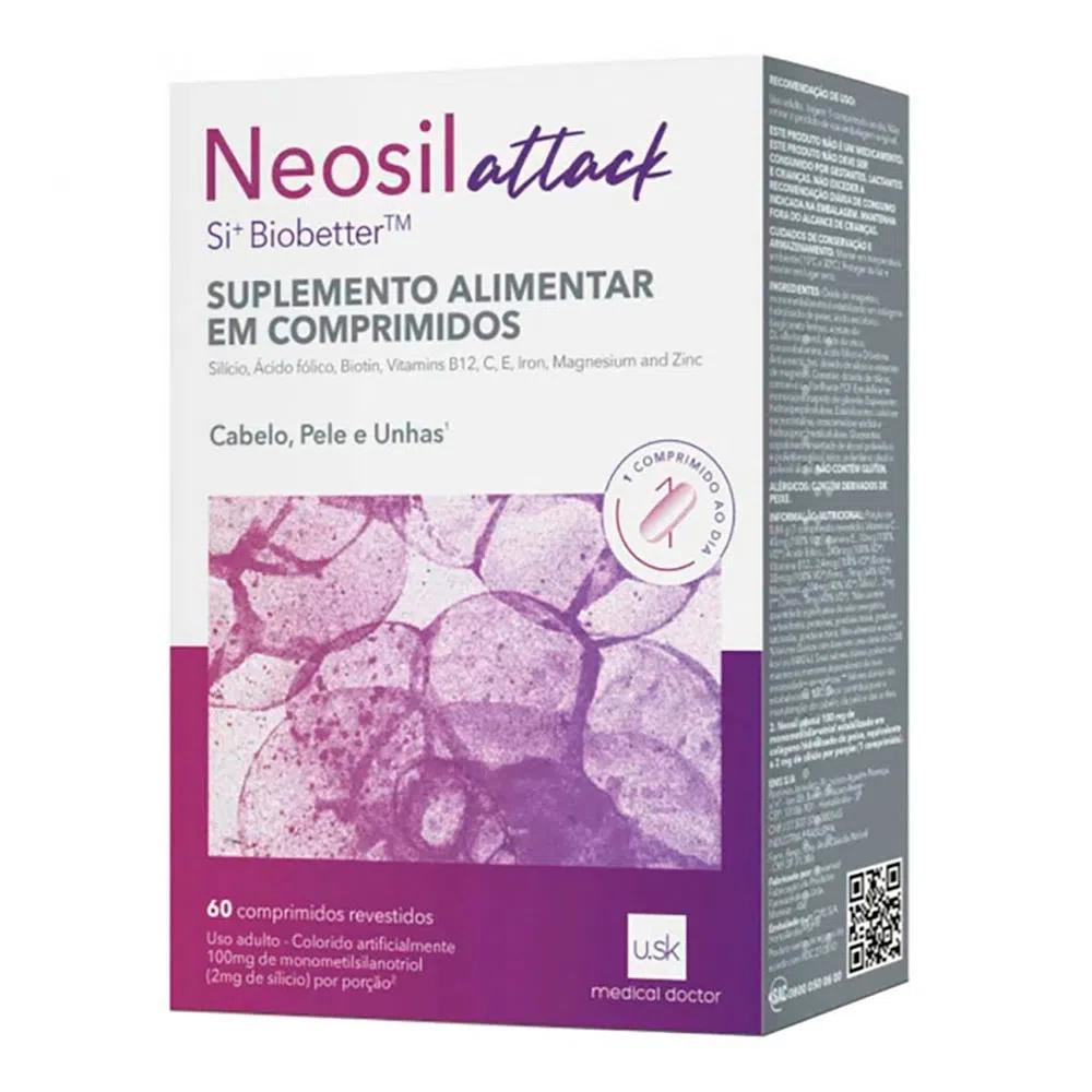 Neosil Attack Suplemento Alimentar - 60 Cápsulas