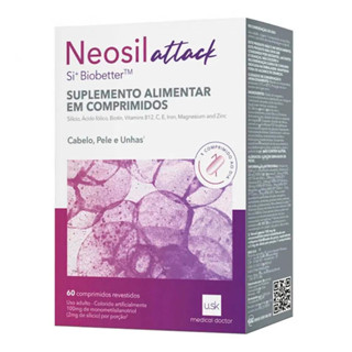 Neosil Attack Suplemento Alimentar - 60 Cápsulas em Oferta na Shopee