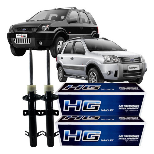 Par Amortecedor Original Nakata Ford Ecosport 2002 Á 2012