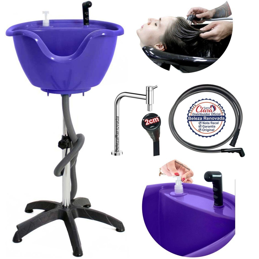 Lavatório Portátil Santa Clara - Cuba Móvel + Ducha