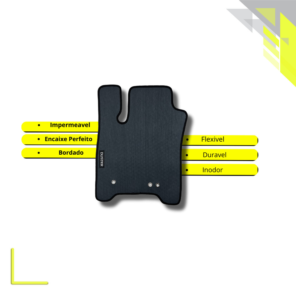 Tapete Emborrachado Duster Traseiro Inteiriço 2010 a 2024