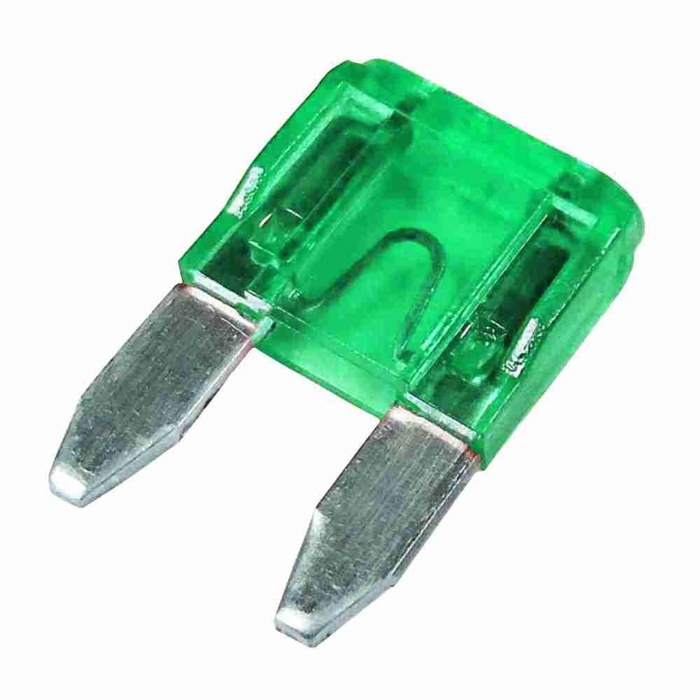 KIT 100 FUSIVEL MINI LAMINA 30A - UNIVERSAL em Oferta na Shopee