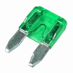 KIT 100 FUSIVEL MINI LAMINA 30A - UNIVERSAL
