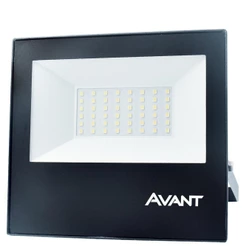 Refletor Avant LED 50W, Slim 6,5k, 3750 Lumens, Preto
