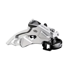 CÂMBIO DIANTEIRO SHIMANO ALTUS FD-M370 TOP SWING DUAL PULL 3X9V - ABRAÇADEIRA BAIXA - P/ 44/32/22 OU 48/36/26