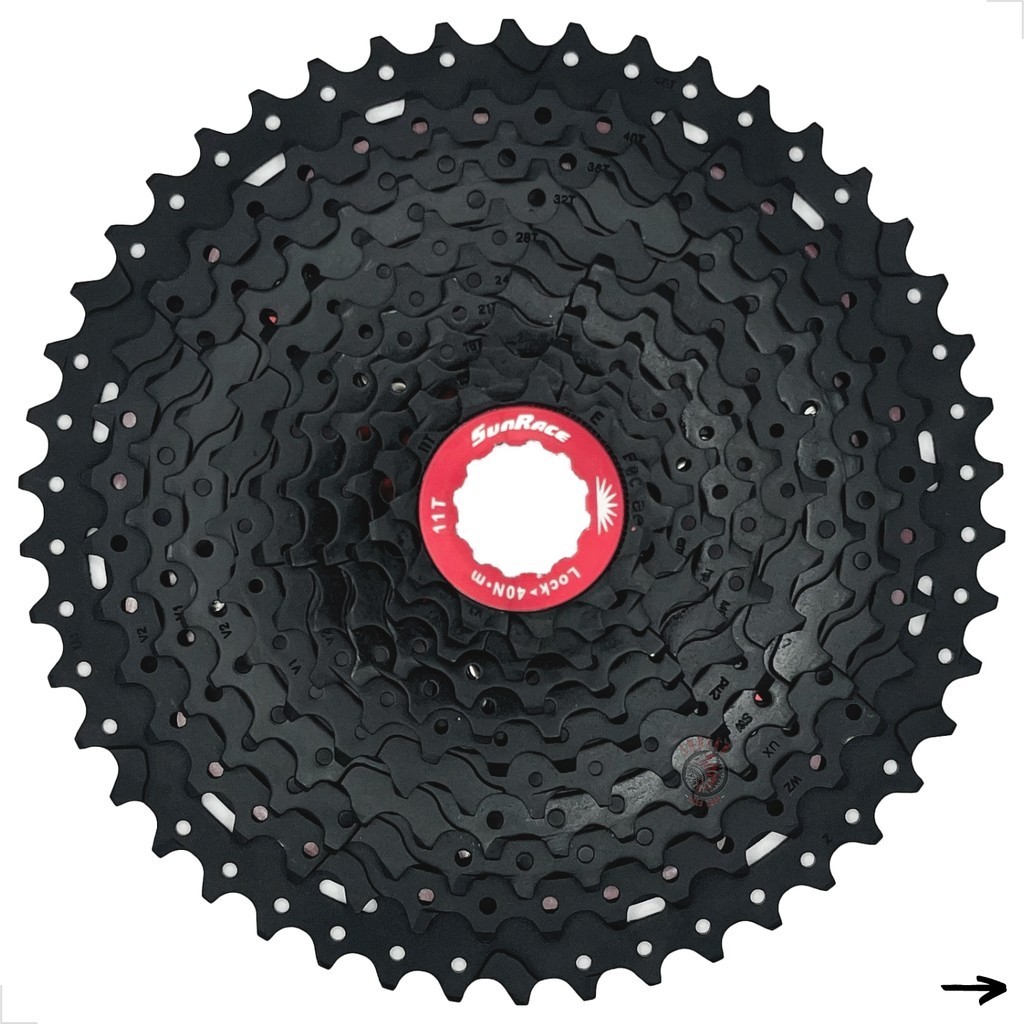 CASSETE 11V SUNRACE MX8 11/46D - PRETO em Oferta na Shopee