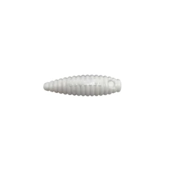 Isca Artificial Soft Charutinho Maluco Branco