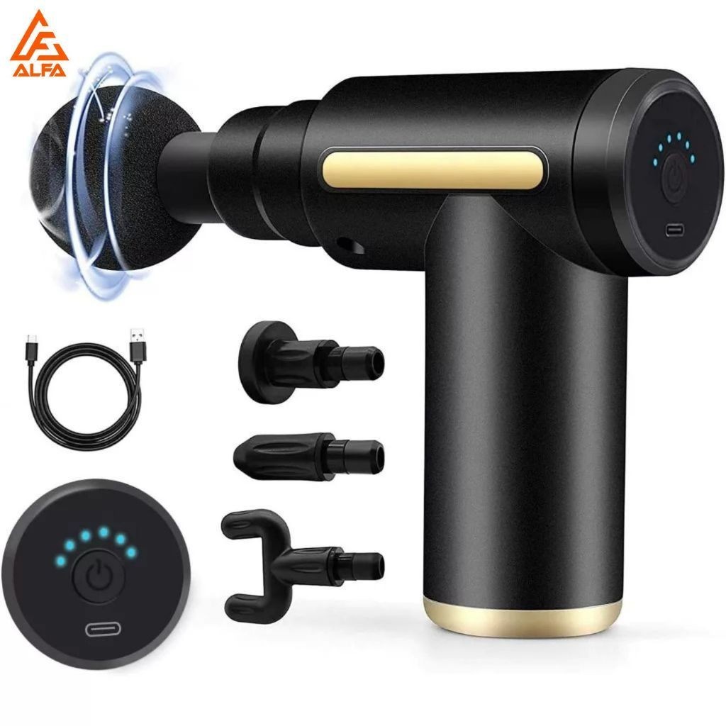 Massageador Elétrico Alta Frequência Profissional Muscular Massagem em Oferta na Shopee