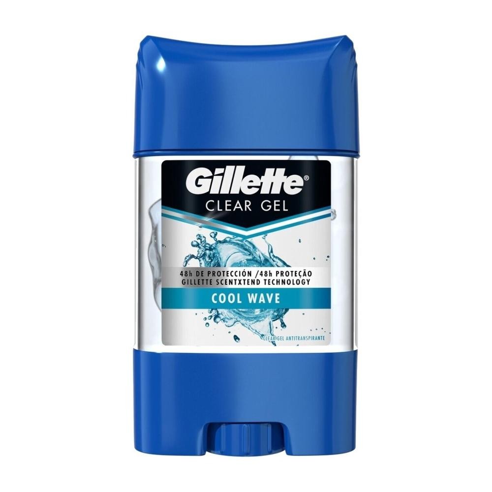 Desodorante Barra Gillette Clear Gel Cool Wave 82g em Oferta na Shopee