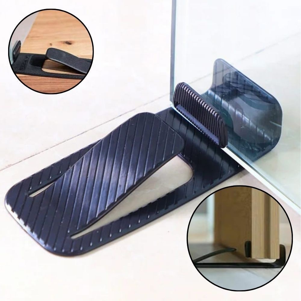 Protetor de Porta Mola Plástico Tampa Anti Colisão Não Bater Porta Com Vento Sem Pregos Furar Adesivo em Oferta na Shopee