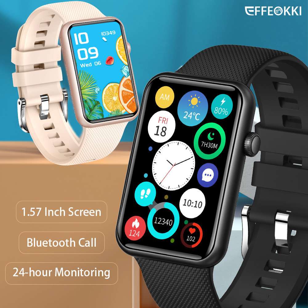 EFFEOKKI Sport Smart Band 8 Pro Men Women 1.57 " Bracelet Fitness Relógios De Pressão Arterial IP67 À Prova D'água Para Xiaomi Honor