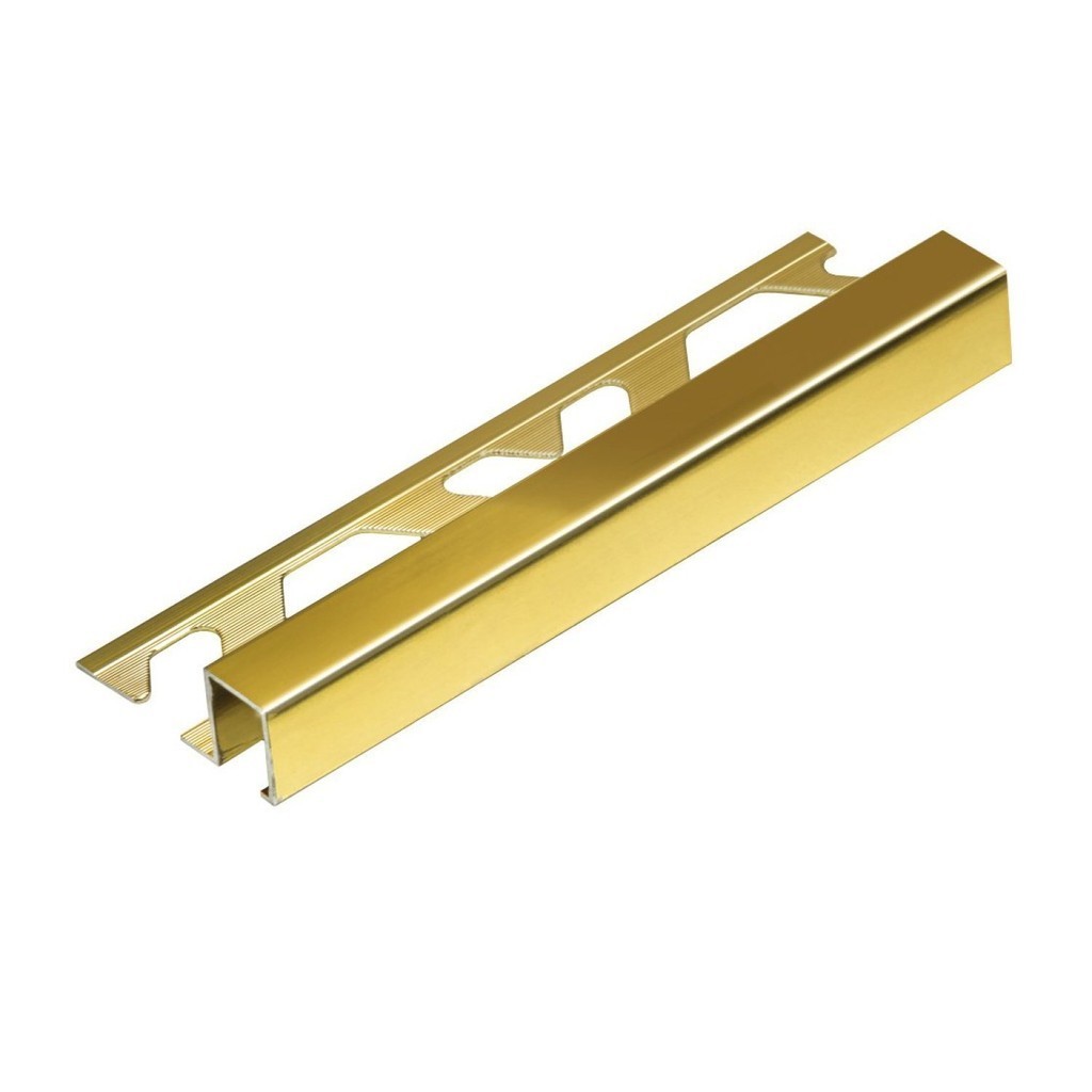 Perfil de Alumínio para Acabamento 10mm X 1,2cm Firenze Golden Viscardi
