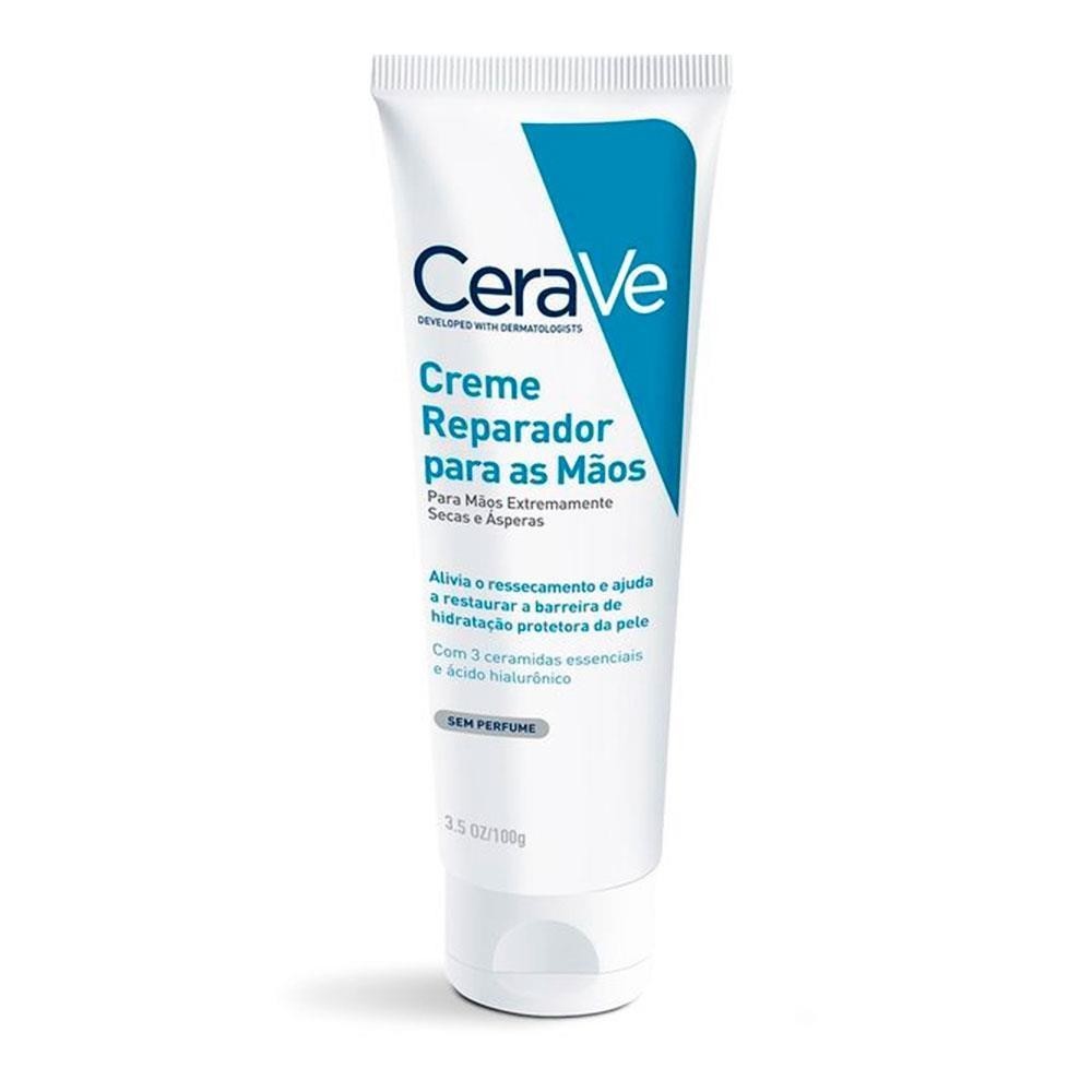 CERAVE CREME REPARADOR PARA AS MÃOS SEM PERFUME COM 100G em Oferta na Shopee
