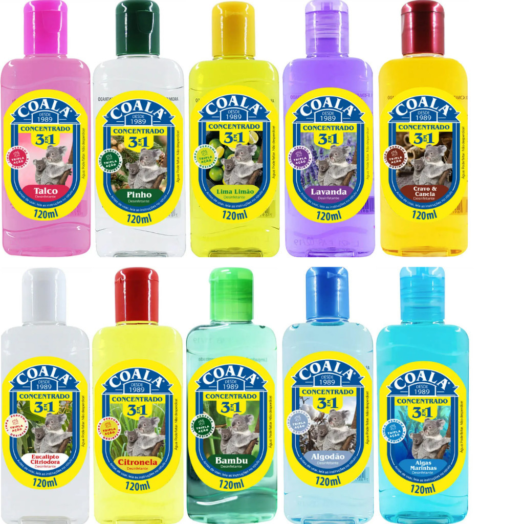 Desinfetante de Ambientes Concentrado Coala 120ml