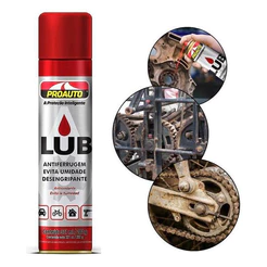 Desengripante Lubrificante Spray 300ml Lub Proauto Desengripante Antiferrugem