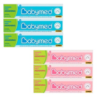 Kit 6 und Babymed 3 Azul / 3 Rosa em Oferta na Shopee