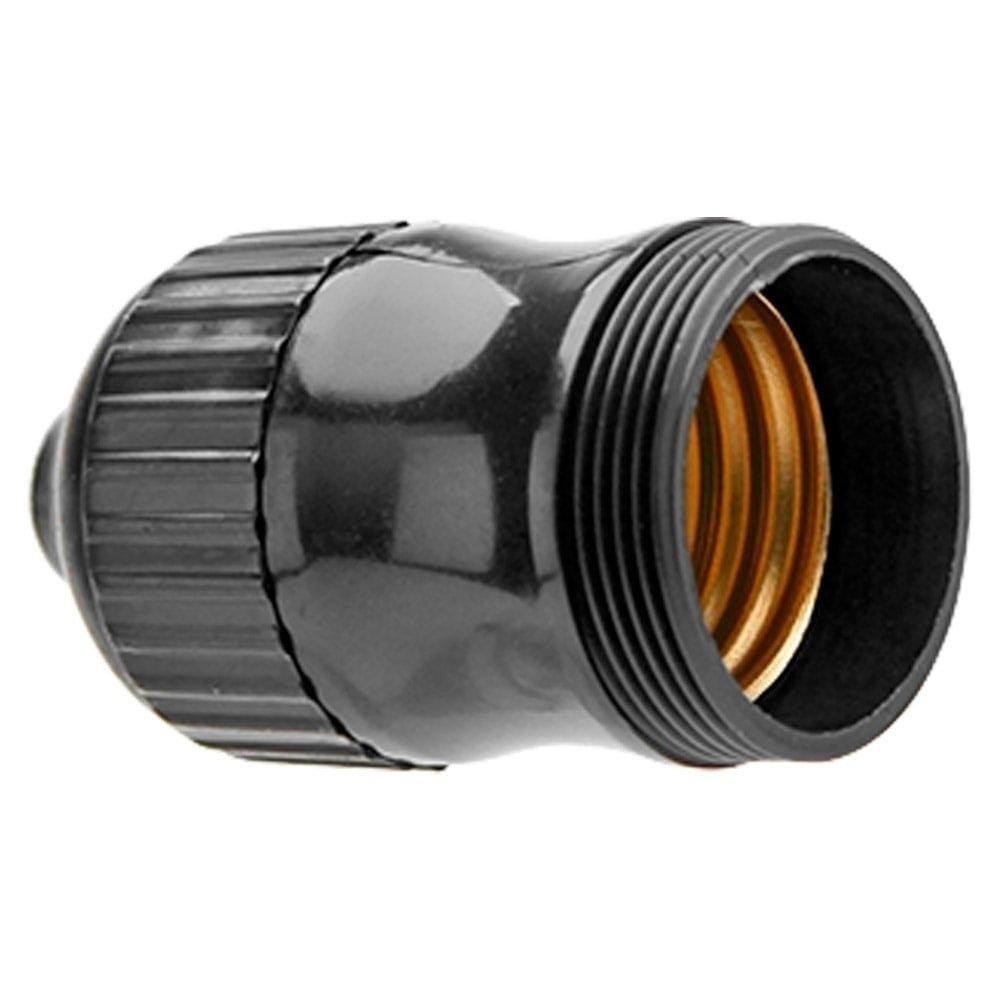 Soquete sem Chave Ilumi com Borne Nylon E27 2A Preto Embalagem com 10 Unidades em Oferta na Shopee