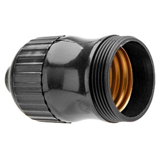 Soquete sem Chave Ilumi com Borne Nylon E27 2A Preto Embalagem com 10 Unidades em Oferta na Shopee