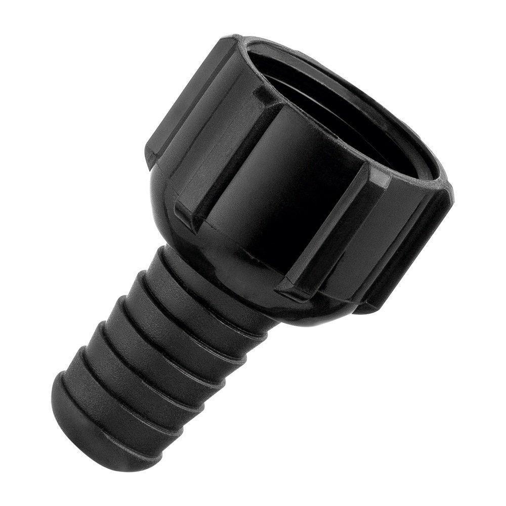 Bico Torneira Jardim Herc Com Porca Preto 1128-B - Embalagem c/ 12 unidades - Home & Living