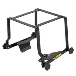 Suporte Baú 80/135L Removível Cb 250 Twister 2015 2016 2017 2018 Preto Cromo Forte Em Aço