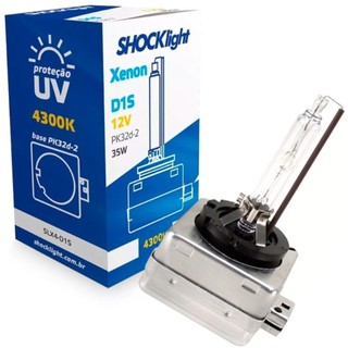 Lâmpada Xenon D1S 4300K 35W 12V - SLX4-D1S em Oferta na Shopee
