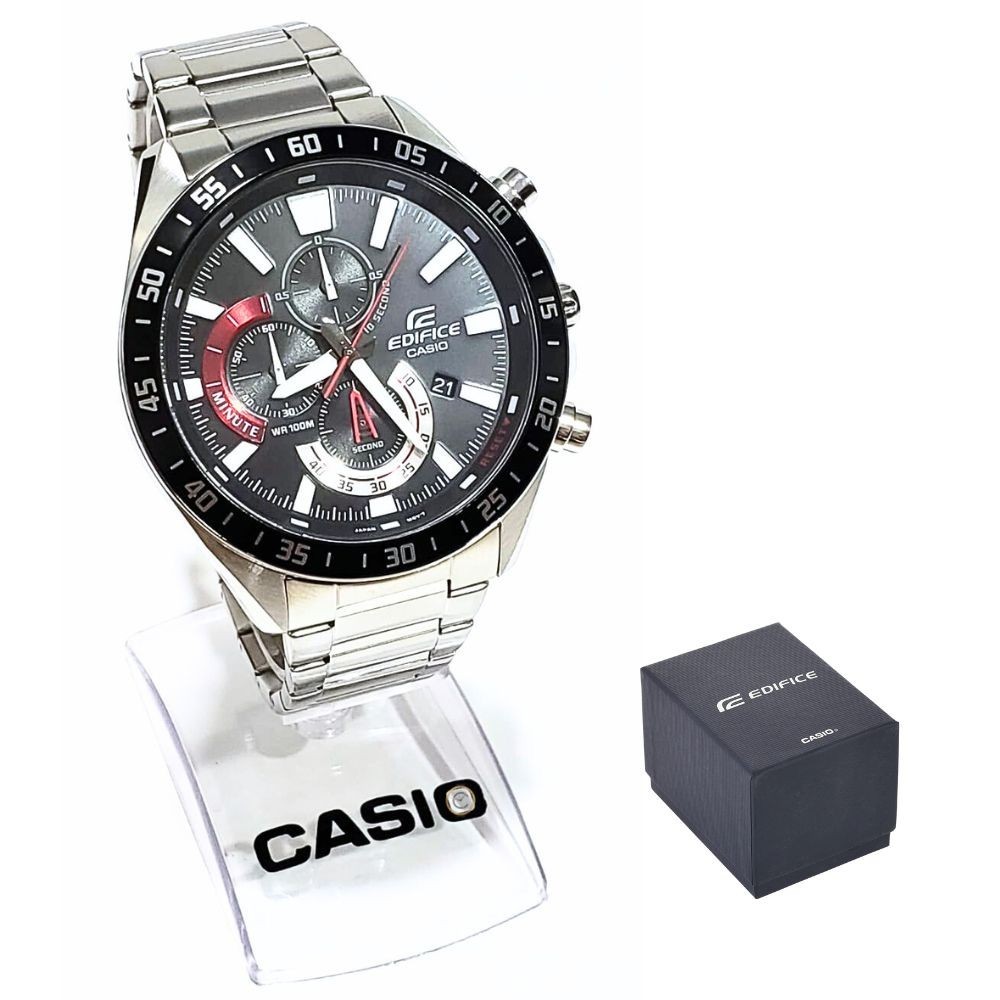Relógio Casio Edifice Masculino Prateado EFV-620D-1A4VUDF
