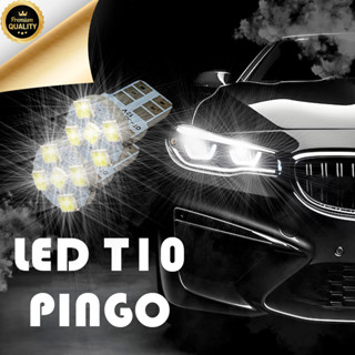 Kit 2/4/10/20 Lâmpadas pingo Super Led T10 5 Leds 12v 6000k Meia Luz Universal Para Todos Carros em Oferta na Shopee