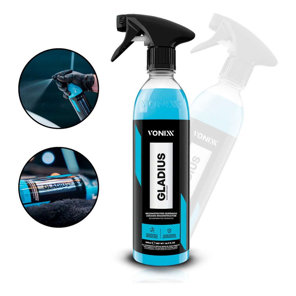 Gladius Vonixx Reconstrução Cerâmica Brilho Proteção 500ml em Oferta na Shopee
