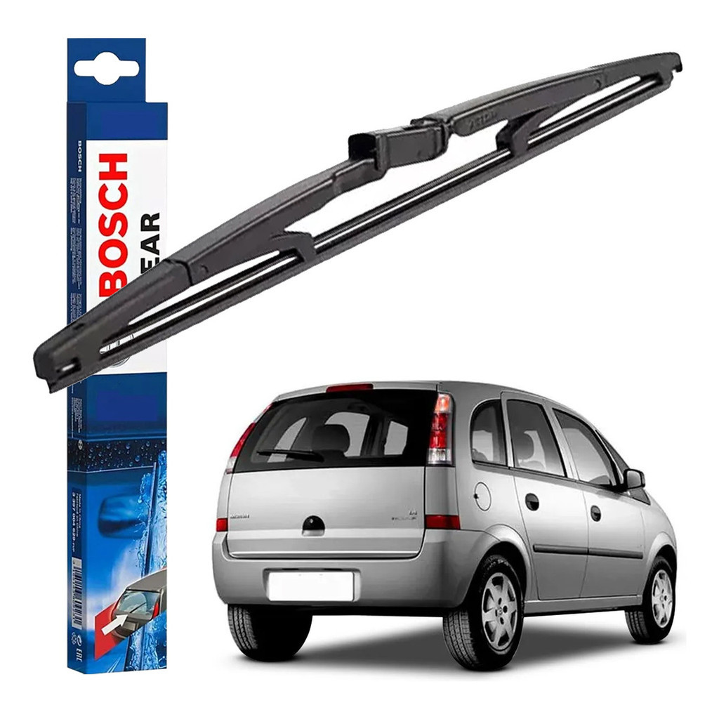 Palheta Traseira Limpador Vidro Vigia REAR Original Bosch Chevrolet Meriva 2004 A 2012