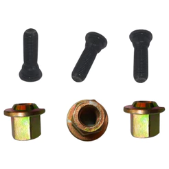 Kit 3 Parafuso e Porca de Roda Dianteira Ford Corcel Belina Pampa Del Rey Original