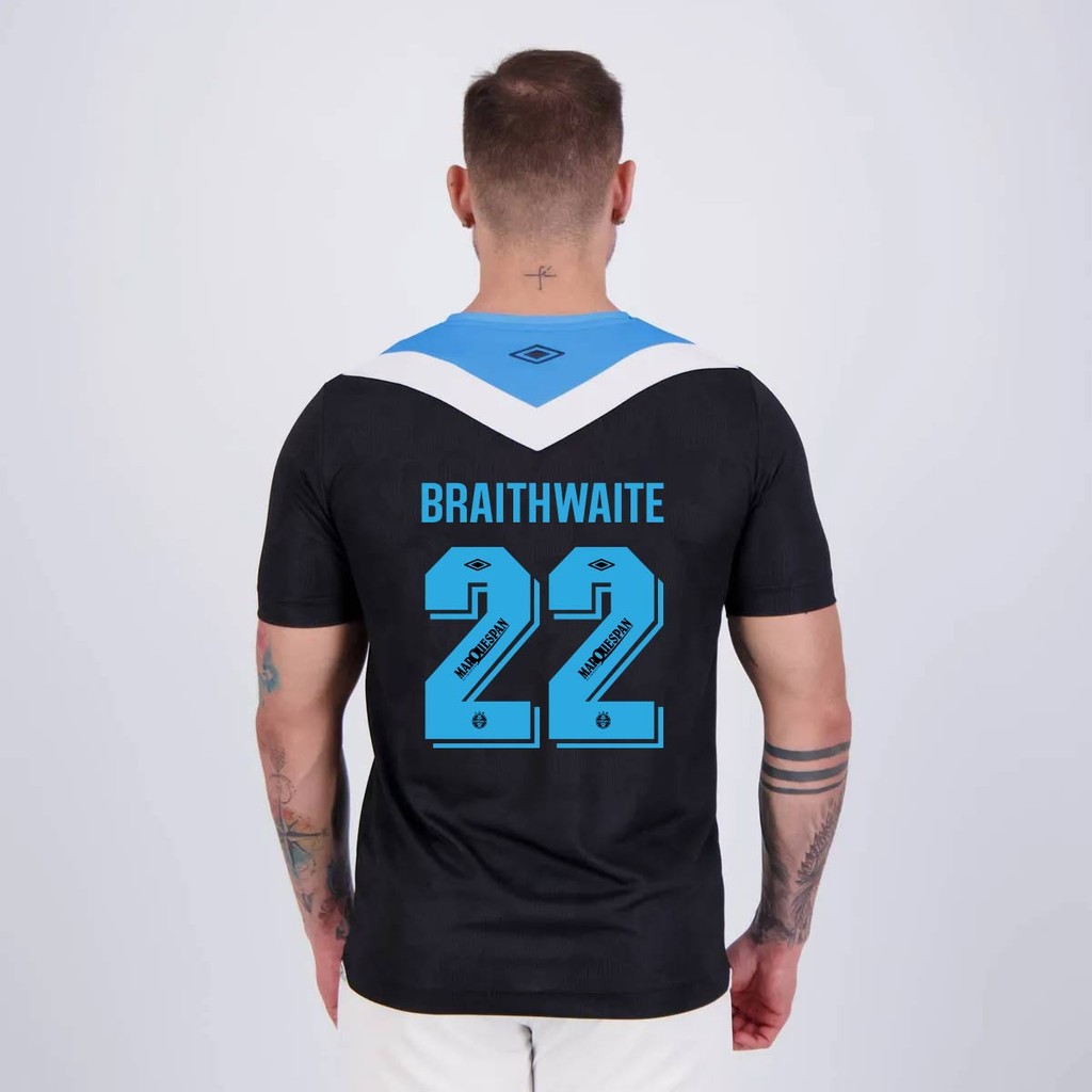 Camisa Umbro Grêmio III 2024 22 Braithwaite