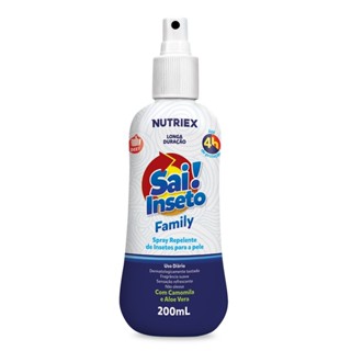 Repelente Spray SAI Inseto 4HR Family 200ML Nutriex em Oferta na Shopee