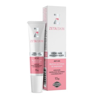 Creme Para Área Dos Olhos Zeta Skin Anti Age 15g em Oferta na Shopee